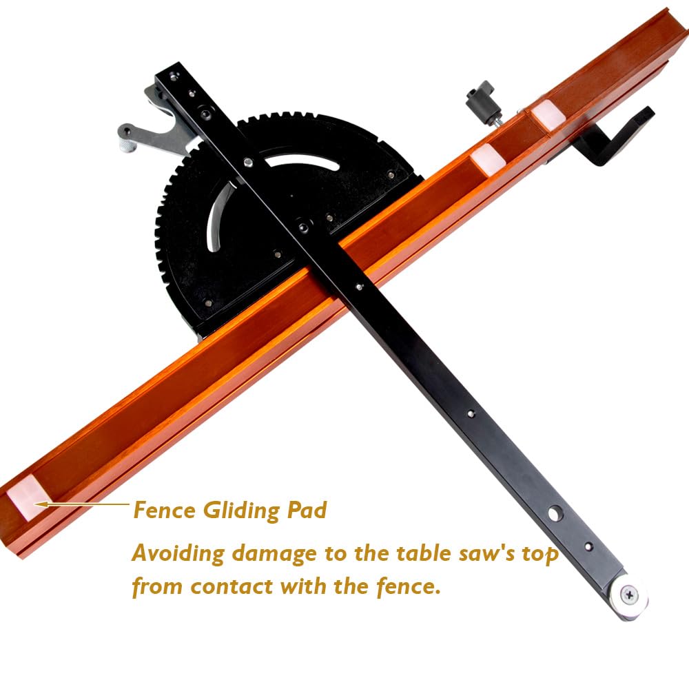 Table Saw Miter Gauge with Extension Fence Q9777