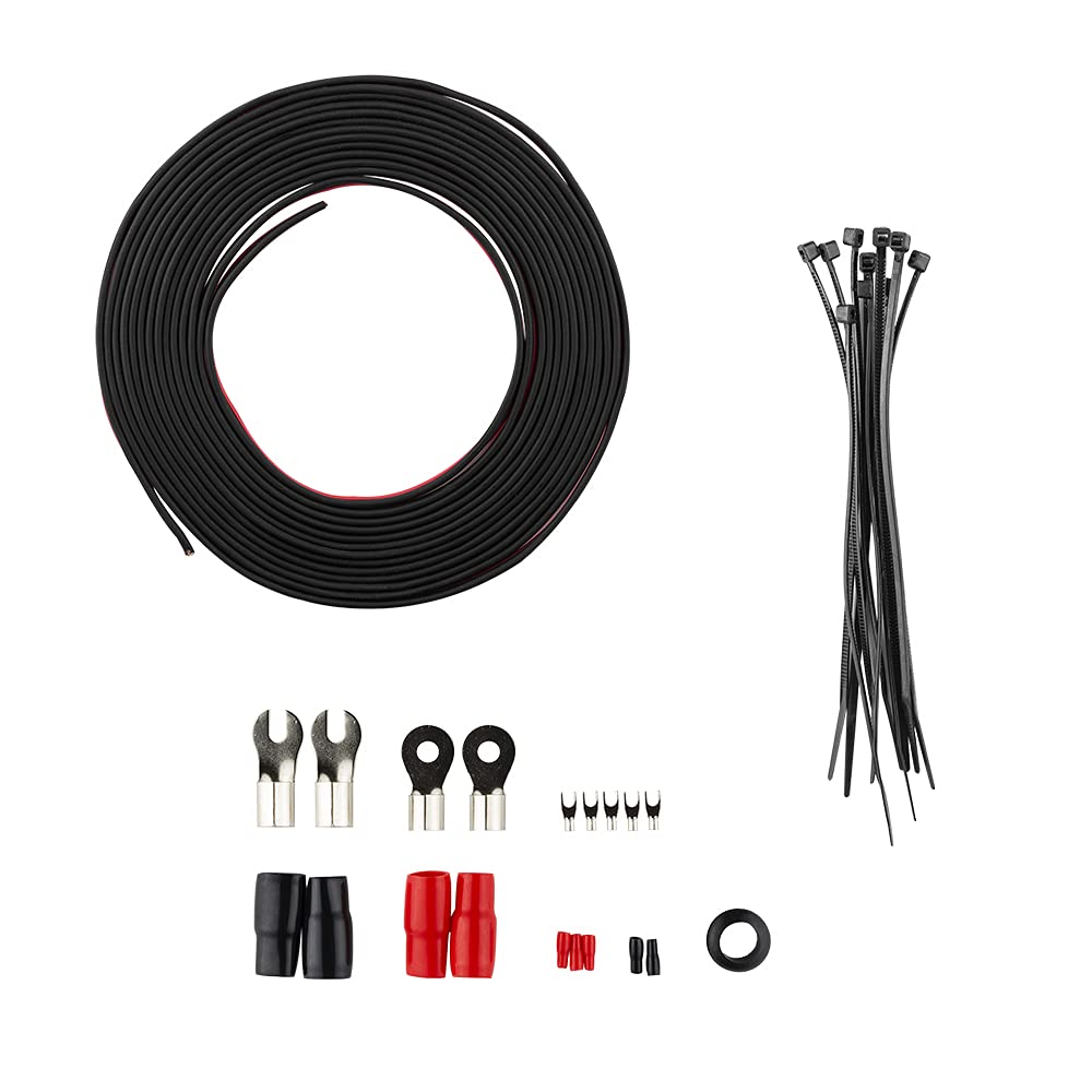 0 Gauge CCA Complete Amp Wiring Kit with ANL Fuse Holder 250A S595