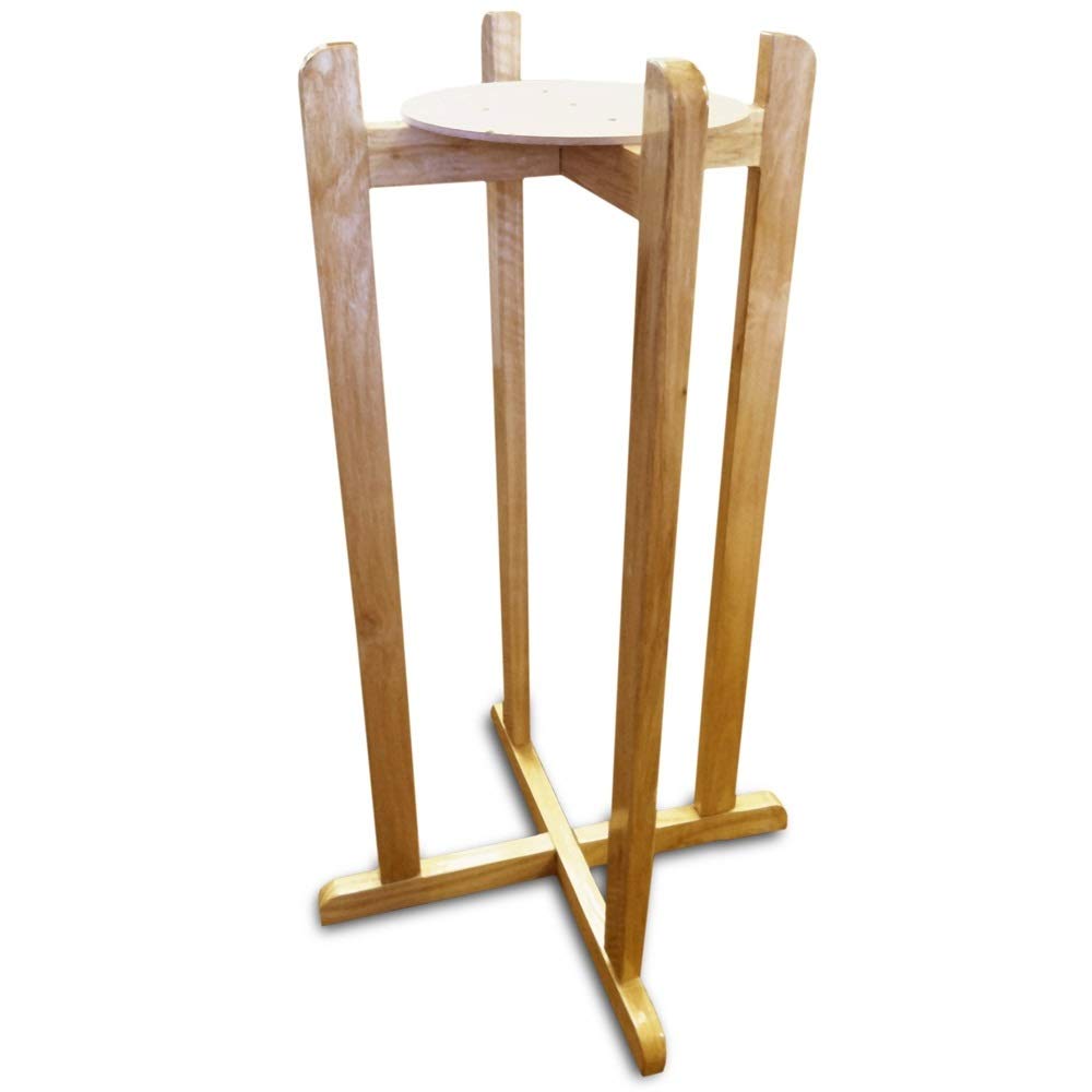 Wood Stand Natural Varnish 27" Y888
