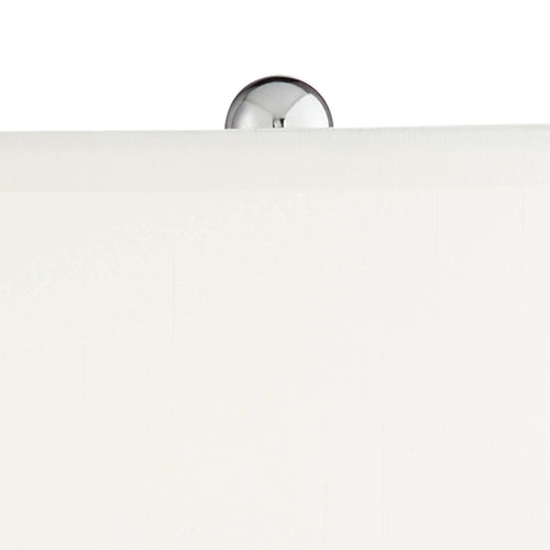 22" High Table Lamp Vase with Square White Marble Riser B4136