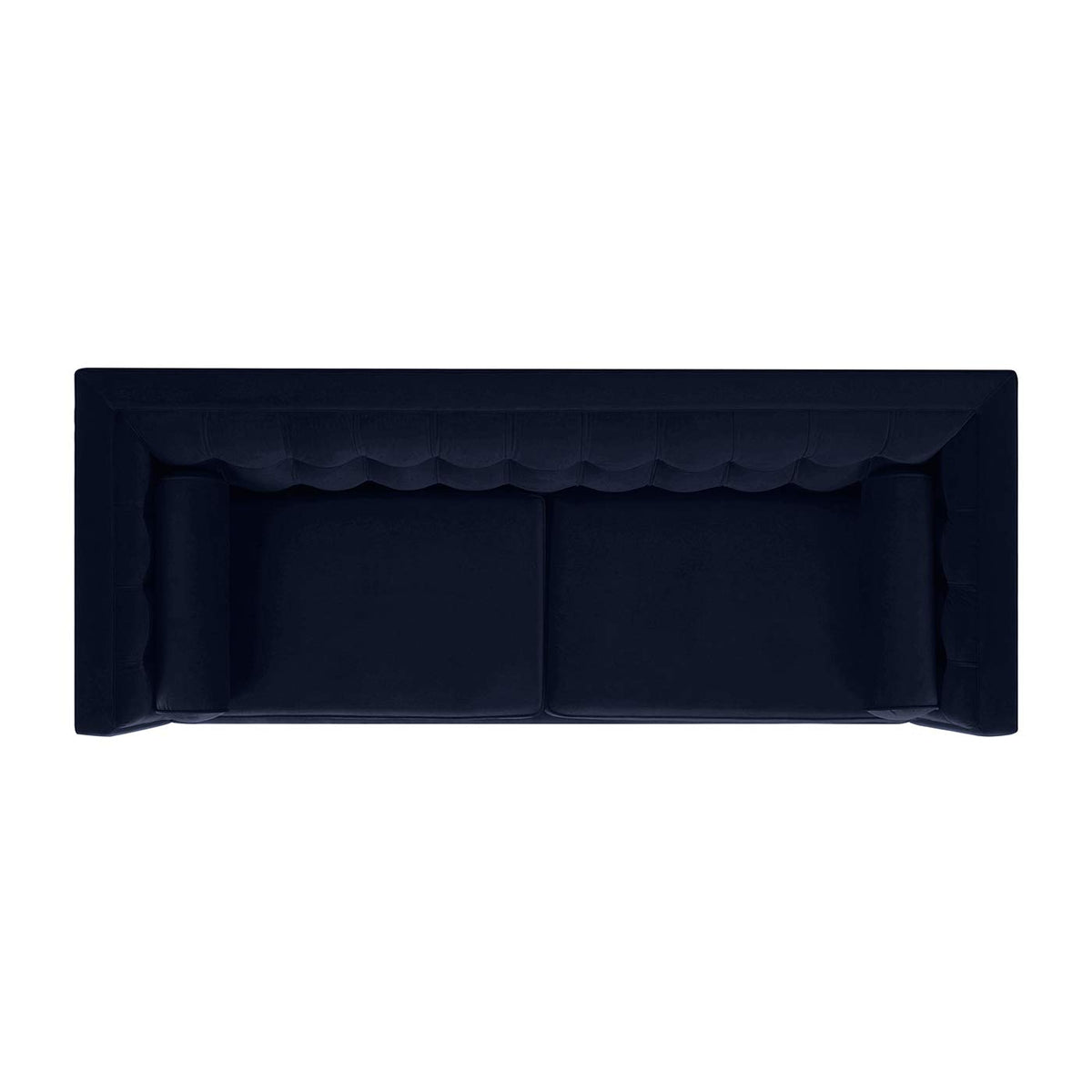 Dark Navy Blue Performance Velvet Tufted Sofa P20208