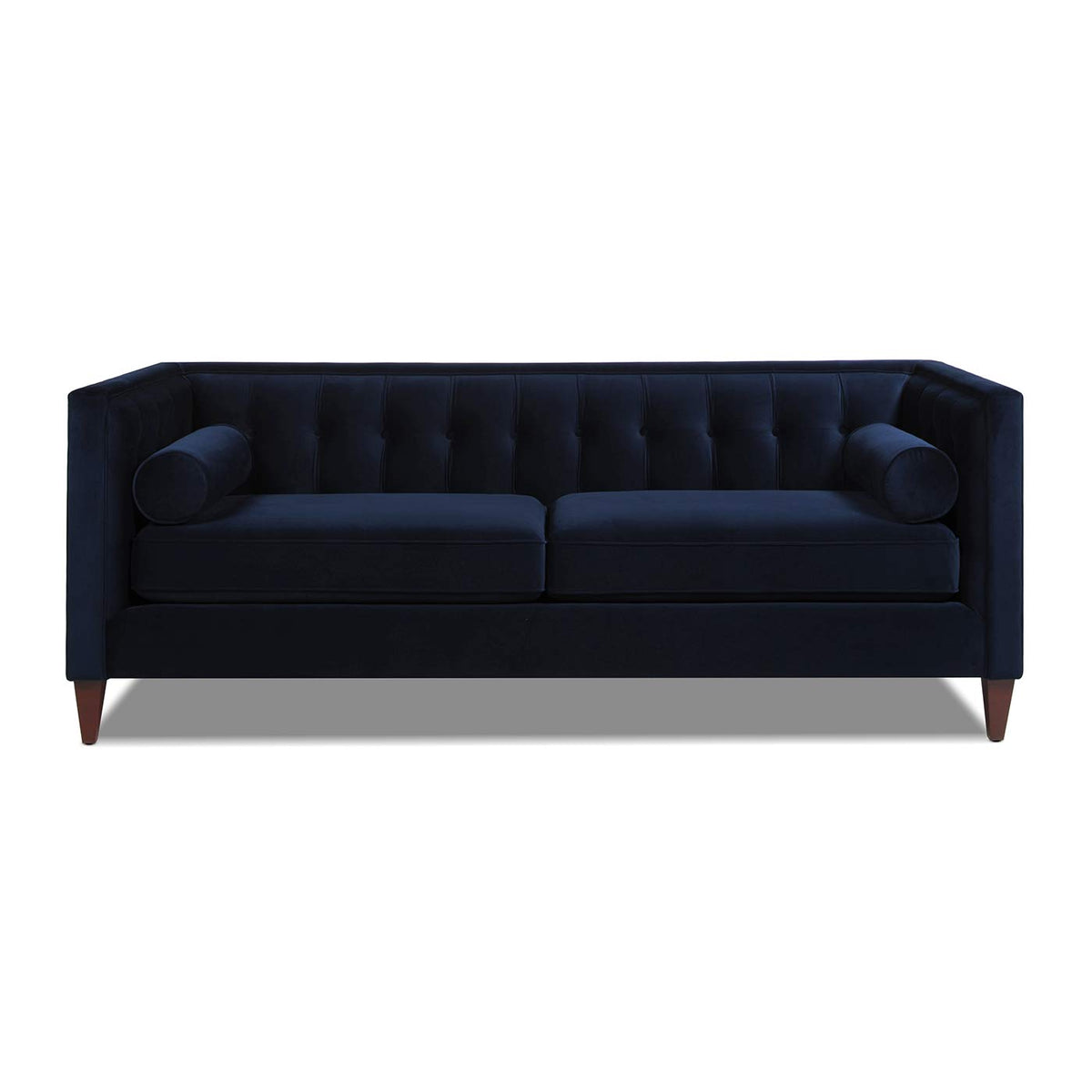 Dark Navy Blue Performance Velvet Tufted Sofa P20208