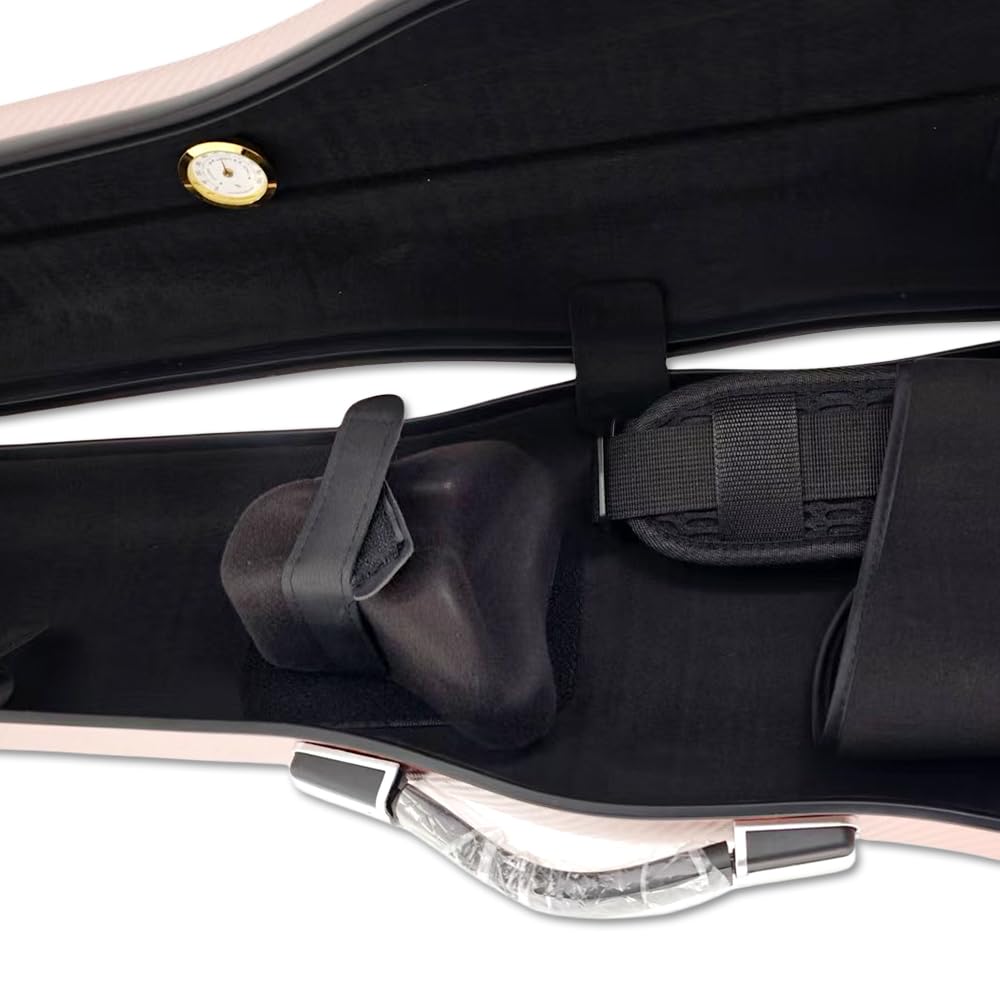 3/4 Full Size Hard Shell Carbon Fiber Violin Case M847406