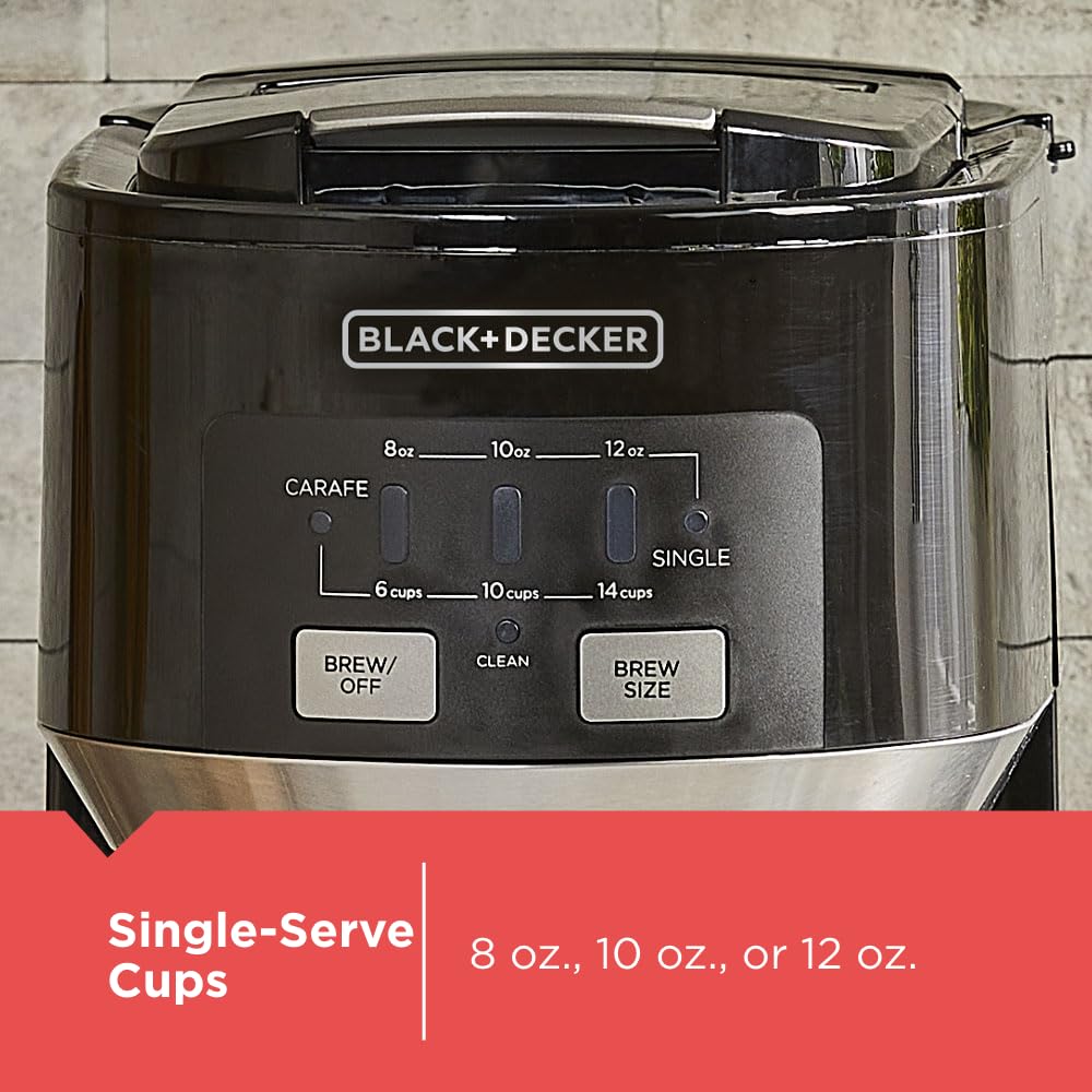 Single-Serve & Carafe Coffee Maker I6736