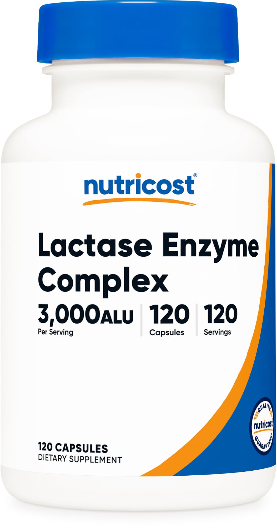 Lactase Enzyme Complex 120 Capsules Gluten-Free Q7030