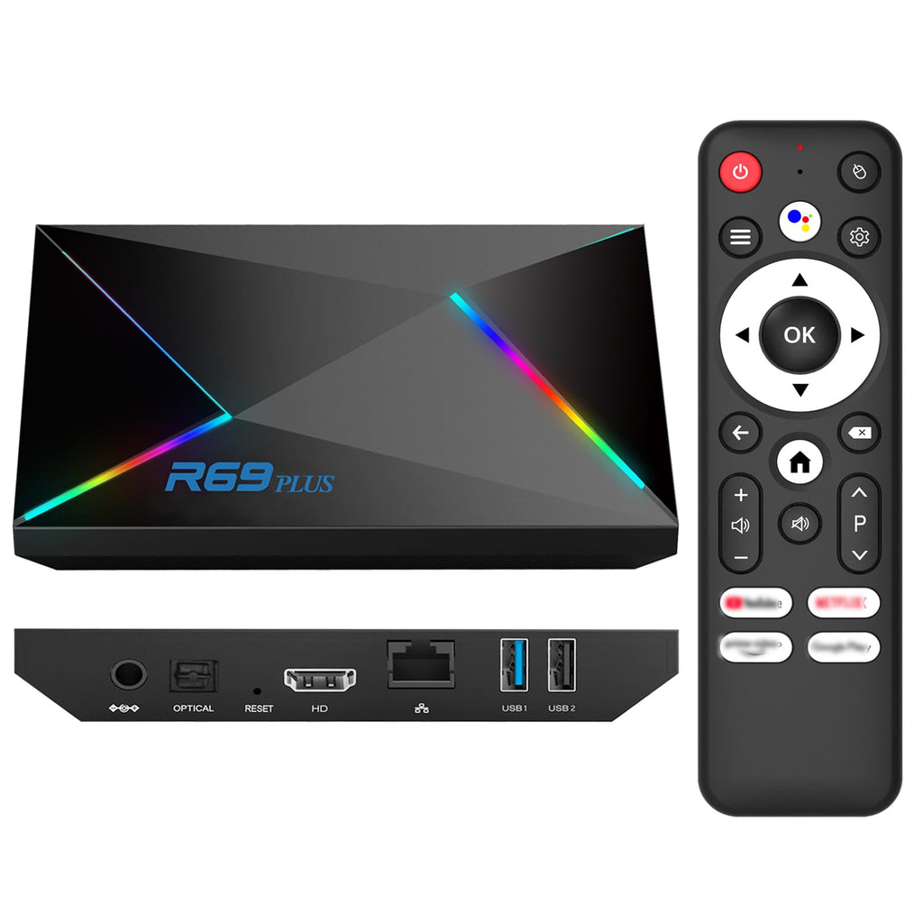 Android TV Box 4GB RAM 32GB ROM 4K 8K WIFI6 1000M Ethernet C437121