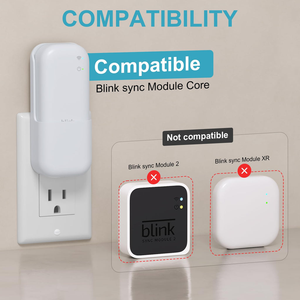 Wall Mount for Blink Sync Module Core with Built-in Charger O65198