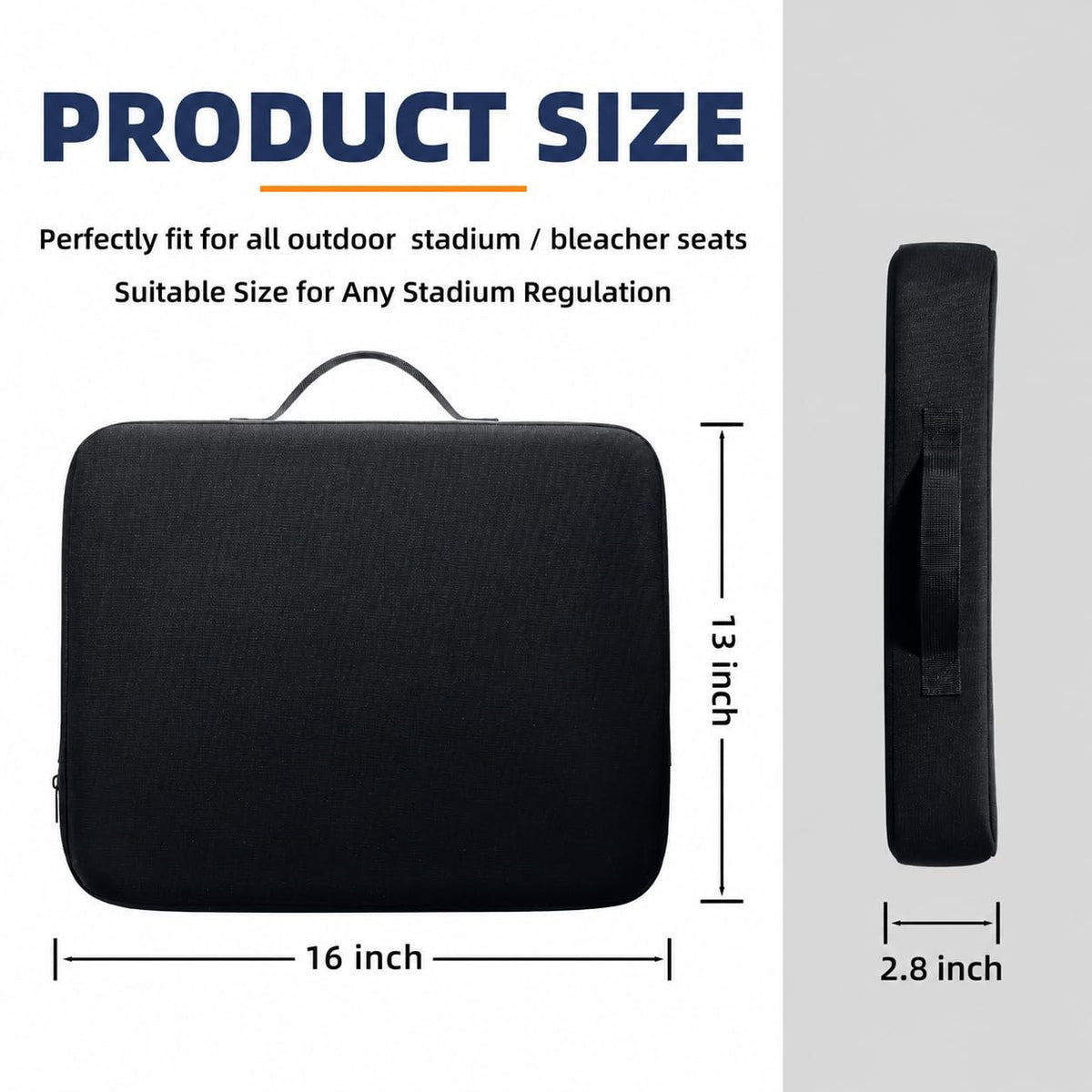 Extra Thick Stadium Seat Cushion L396777