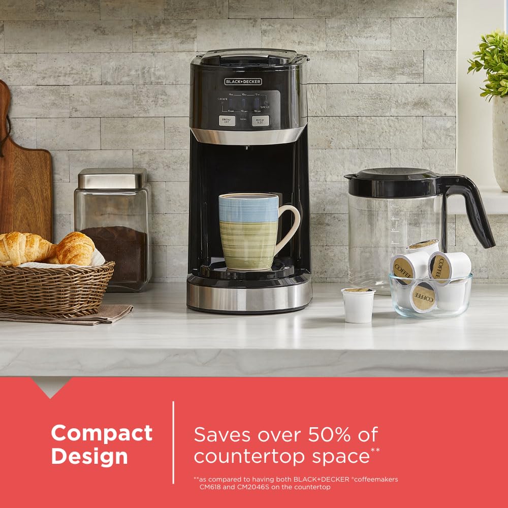 Single-Serve & Carafe Coffee Maker I6736