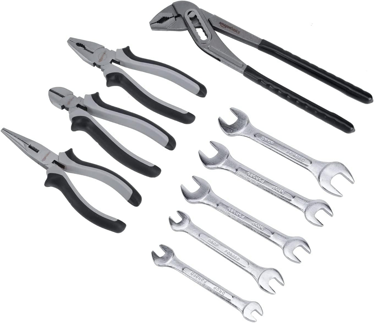 65-Piece Household Hand Tool Kit Set with Storage Case W22565