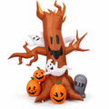 8FT Halloween Inflatable Ghost Tree Decoration R226