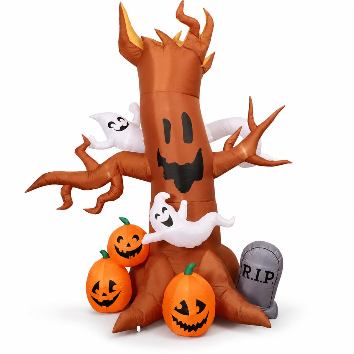 8FT Halloween Inflatable Ghost Tree Decoration R226