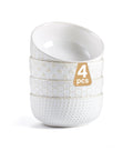 26 oz Ceramic Cereal Bowls Set of 4 B921