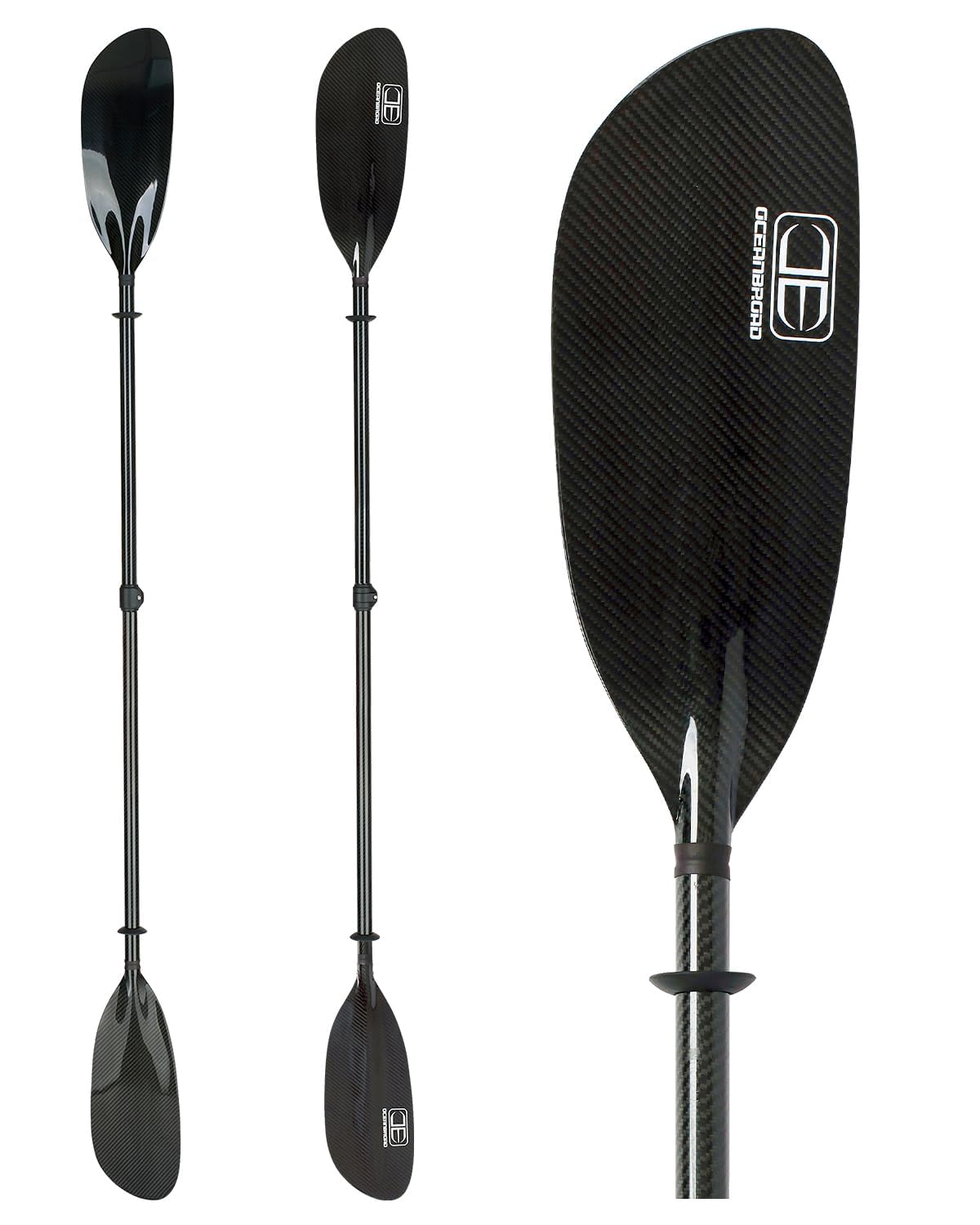 Full Carbon Fiber Adjustable Kayak Paddle Z93789
