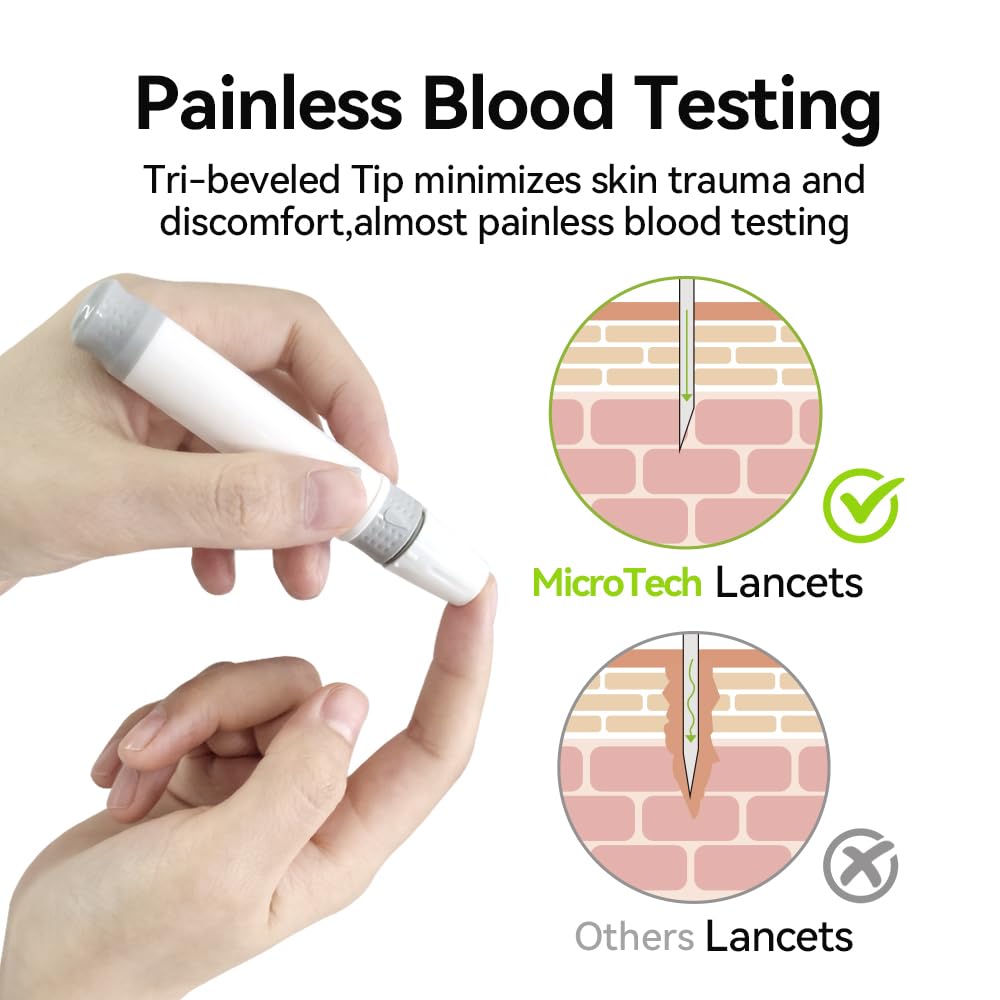 Blood Glucose Test Strips & Lancets, 100 Count D91726