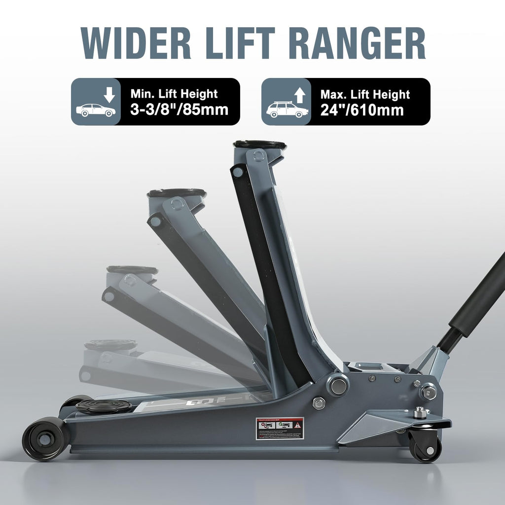 3 Ton Low Profile Hydraulic Floor Jack S2721