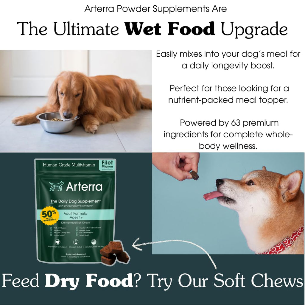Senior Powder Dog Food Topper J69221