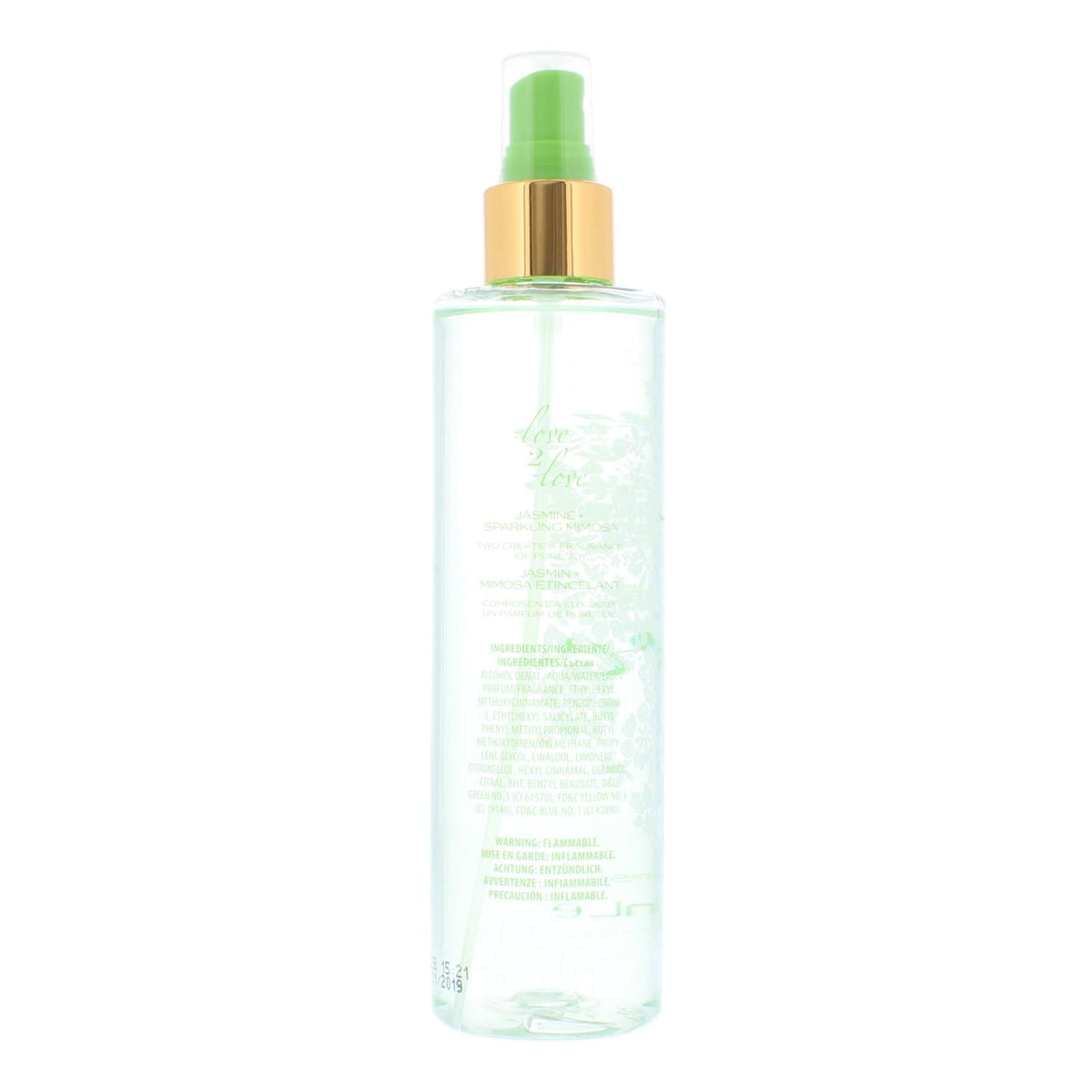 Jasmine Sparkling Mimosa Fragrance Mist Eau de Toilette Spray 8 Fluid Ounce X5690