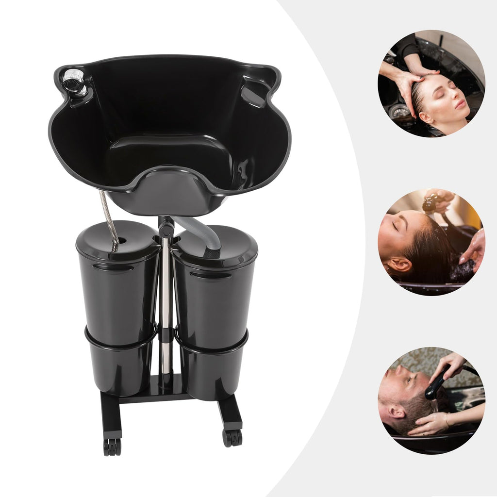 Portable Shampoo Bowl with Electric Pump J825514