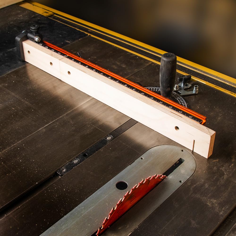 Table Saw Miter Gauge with Extension Fence Q9777