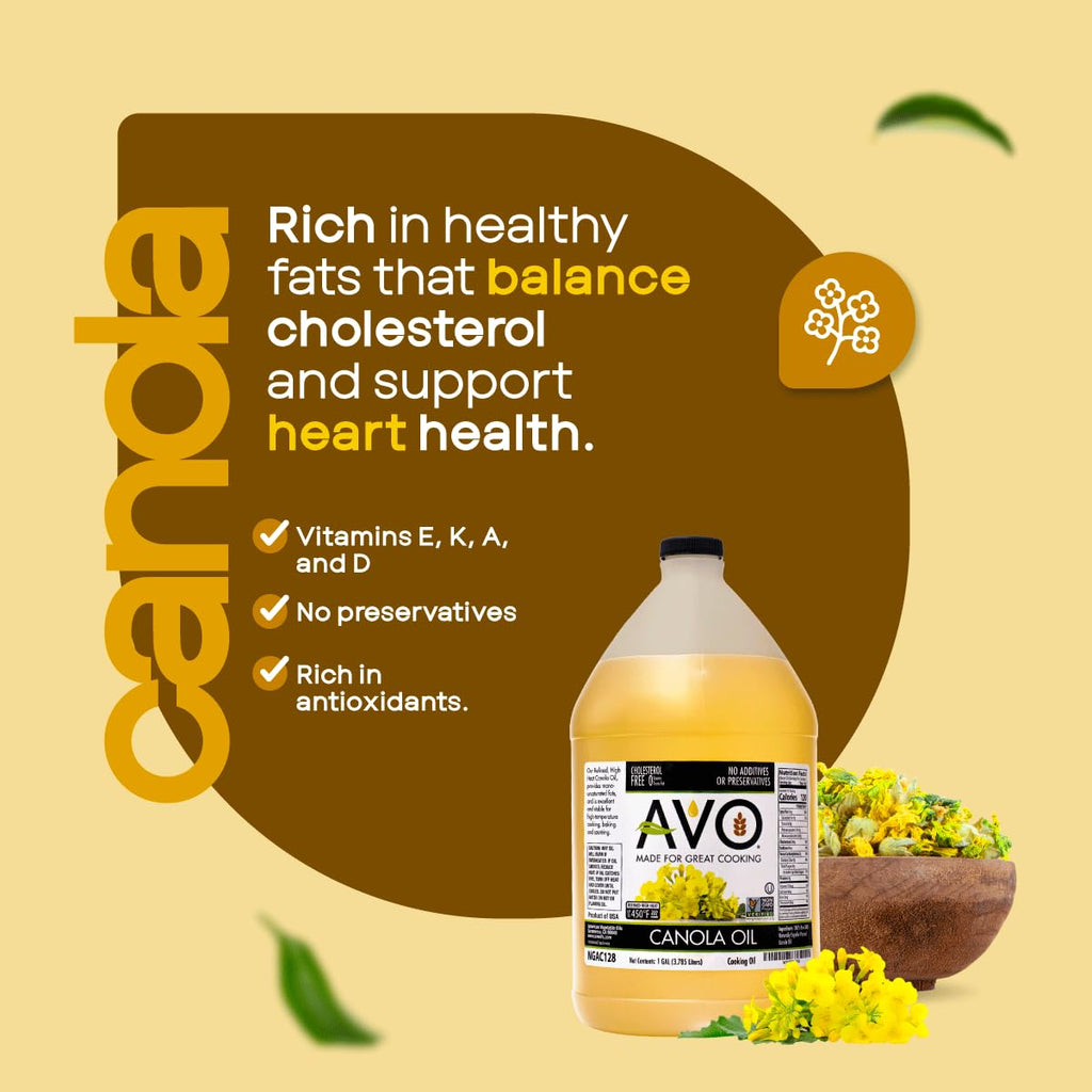 Expeller Pressed Canola Oil, 1 Gallon, Non-GMO U8162