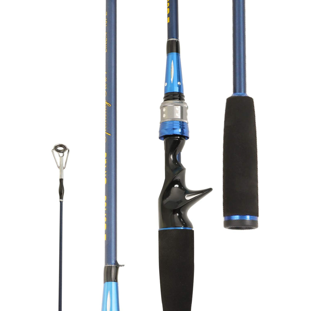 2-Piece 7-Feet Graphite Baitcast Fishing Rod B401693
