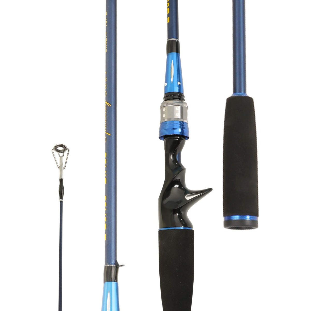 2-Piece 7-Feet Graphite Baitcast Fishing Rod B401693