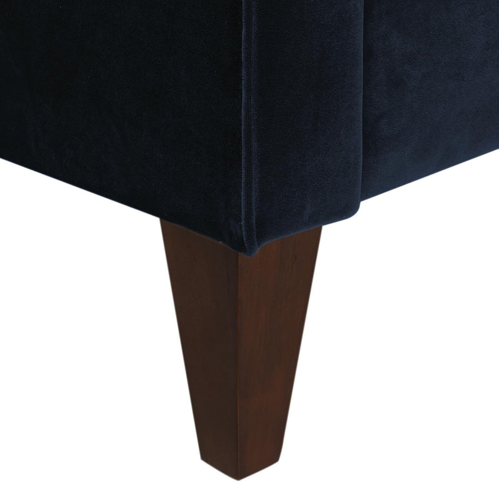 Dark Navy Blue Performance Velvet Tufted Sofa P20208