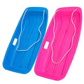 35 inch Plastic Snow Sled with Leash and 2 Handles F32247