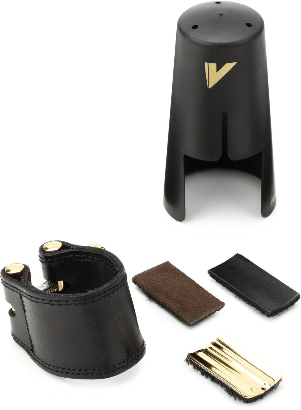 Leather Ligature and Plastic Cap for Alto Sax G55672