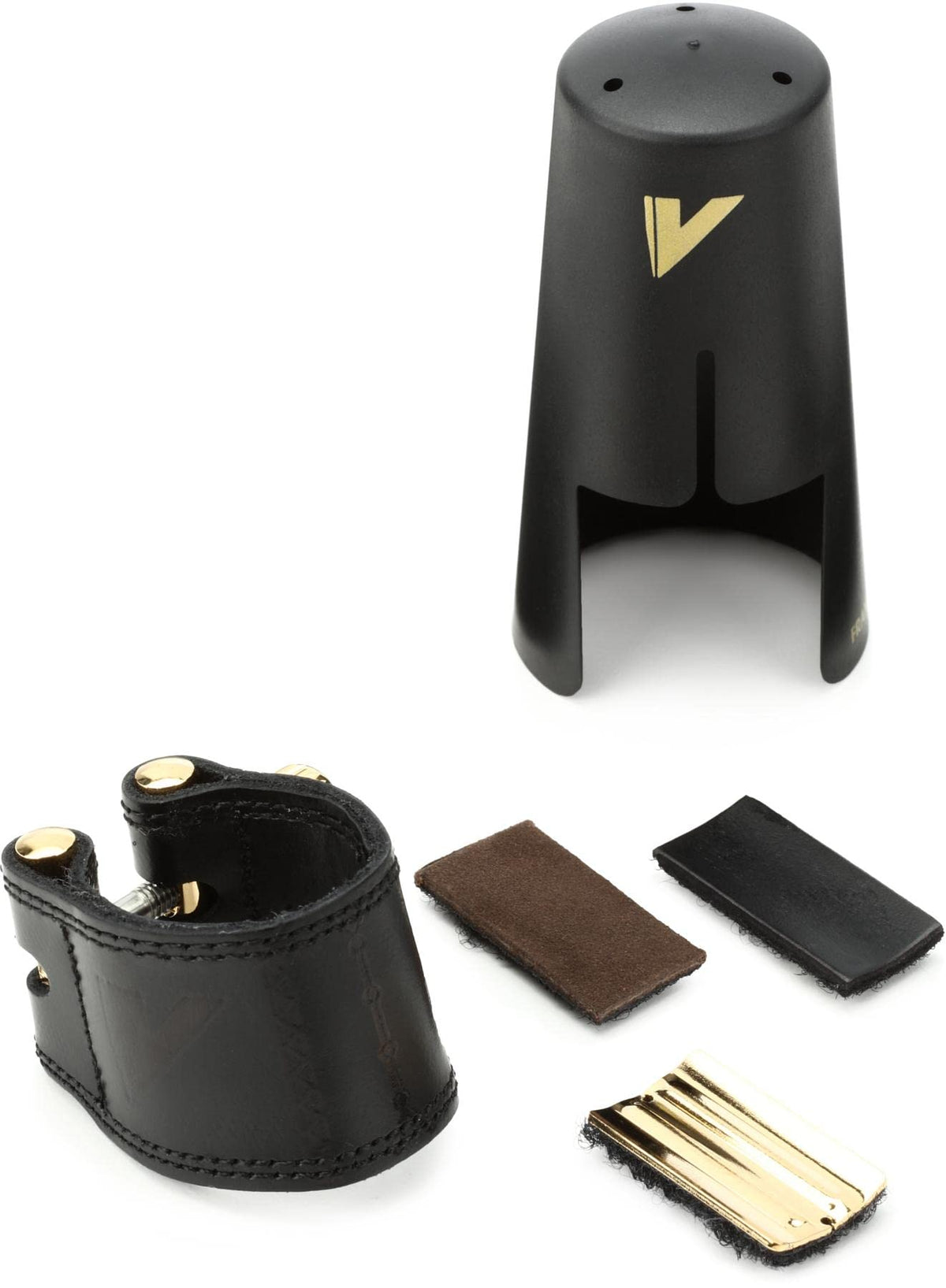 Leather Ligature and Plastic Cap for Alto Sax G55672