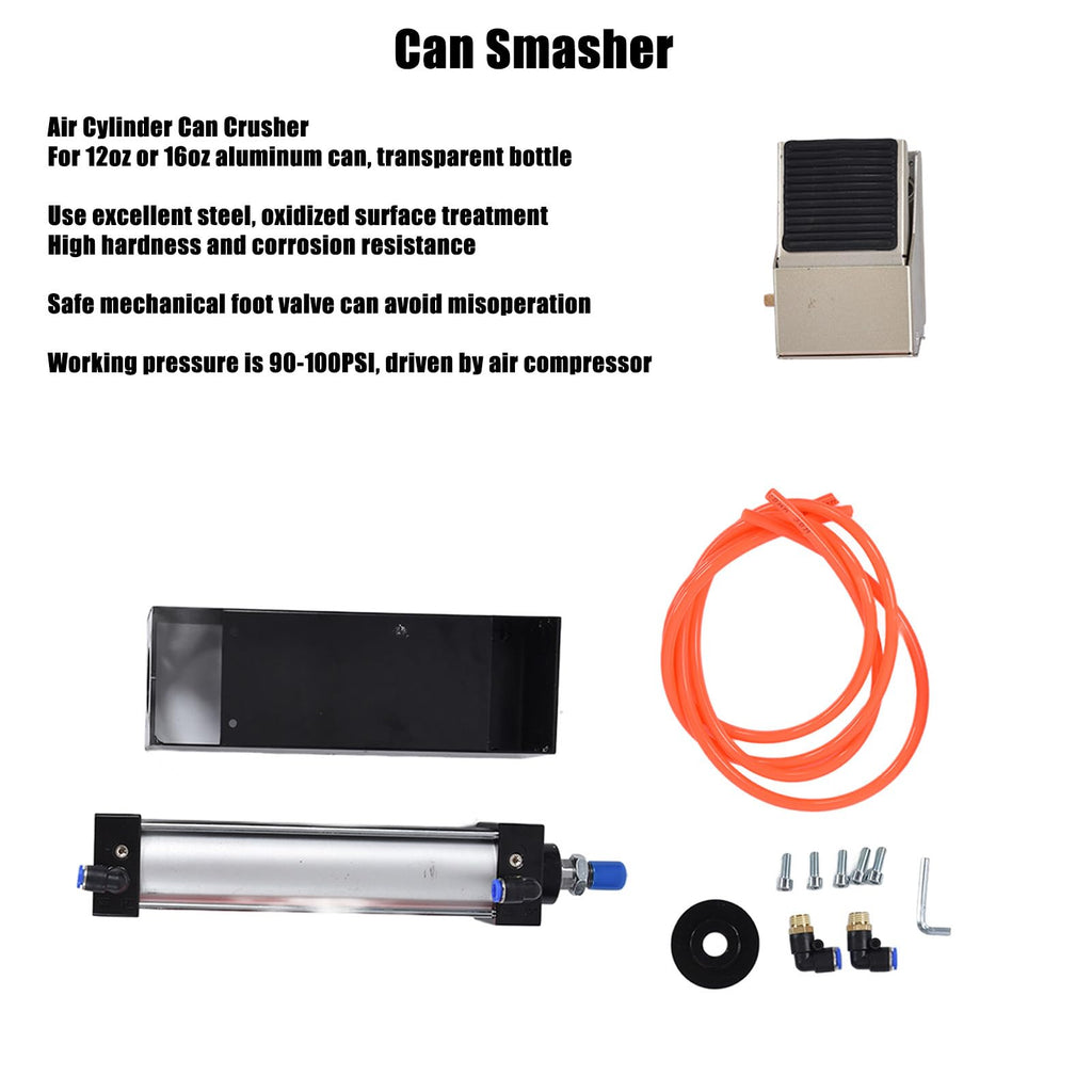 Pneumatic Can Crusher for 12 & 16oz Cans M9759