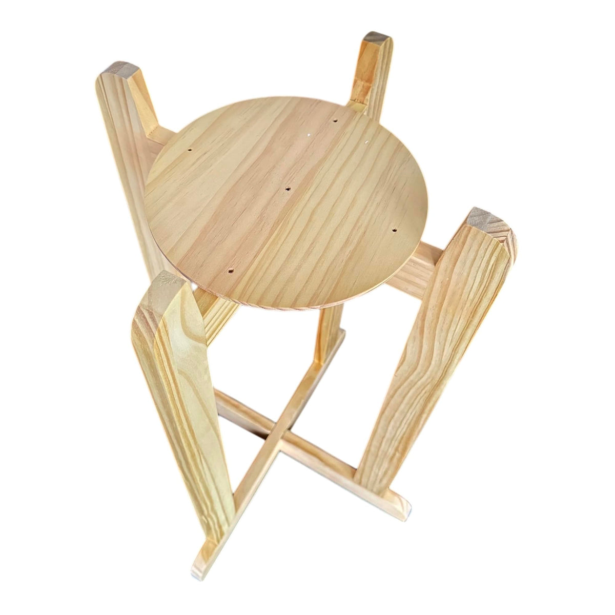 Wood Stand Natural Varnish 27" Y888