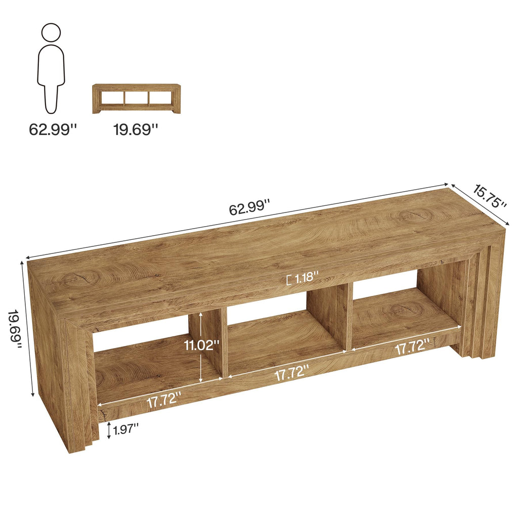 63" Wood TV Stand T144