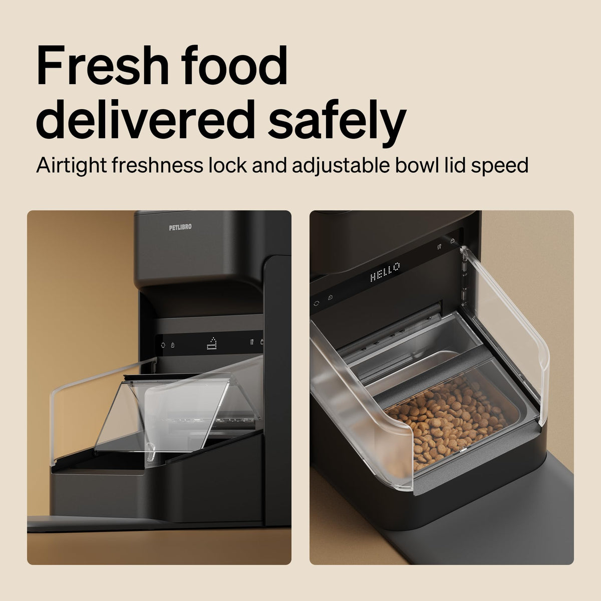 RFID Automatic Cat Feeders for 2 Cats G27138