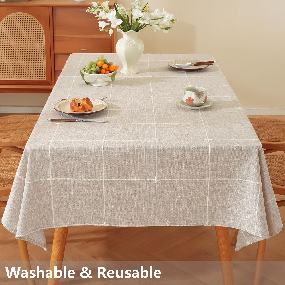 Square 52x52 Inch Washable Tablecloth R193