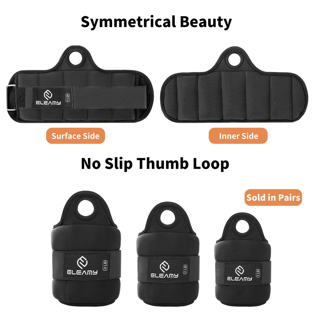 4 lbs Ankle Weights and Wrist Weights Set A6719
