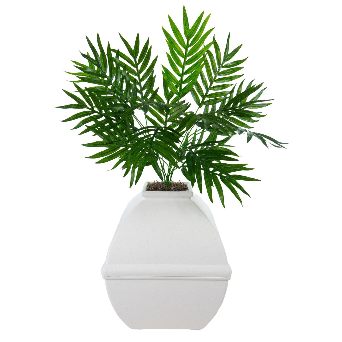 White Hidden Litter Box Planter with Carbon Filter Y603
