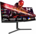 34 Inch Curved Ultrawide Gaming Monitor 180Hz UWQHD O6472