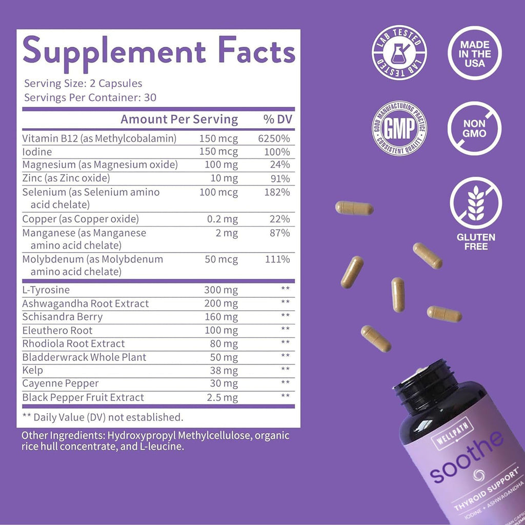 Hormone Balance & Thyroid Support 180 Ct A538