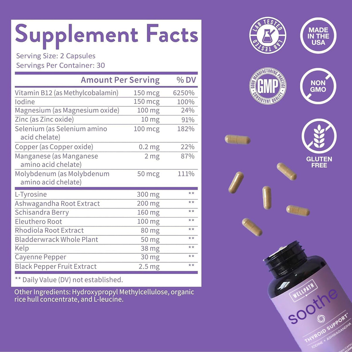 Hormone Balance & Thyroid Support 180 Ct A538
