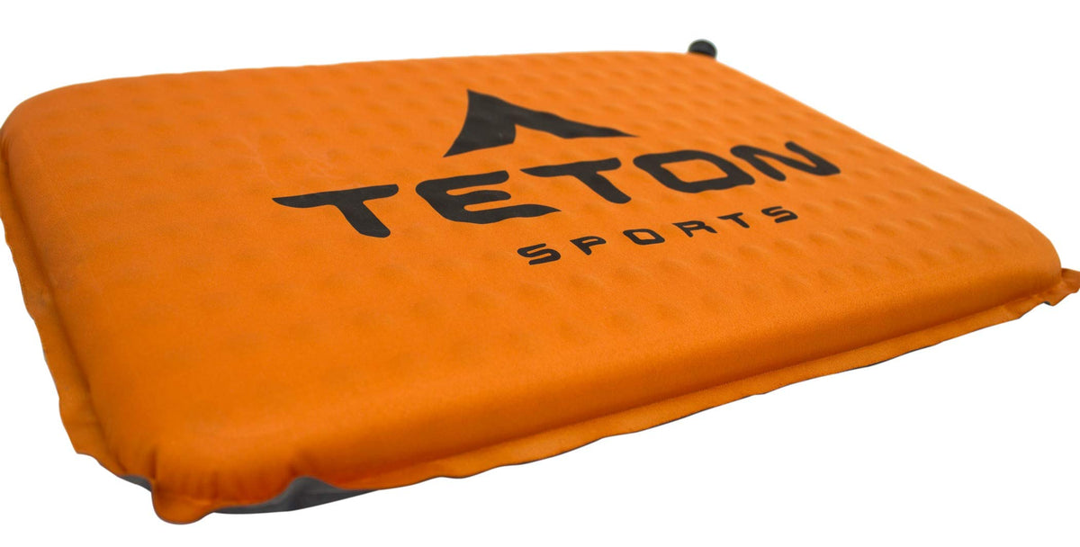 Orange Inflatable Camping Seat Cushion Z8726