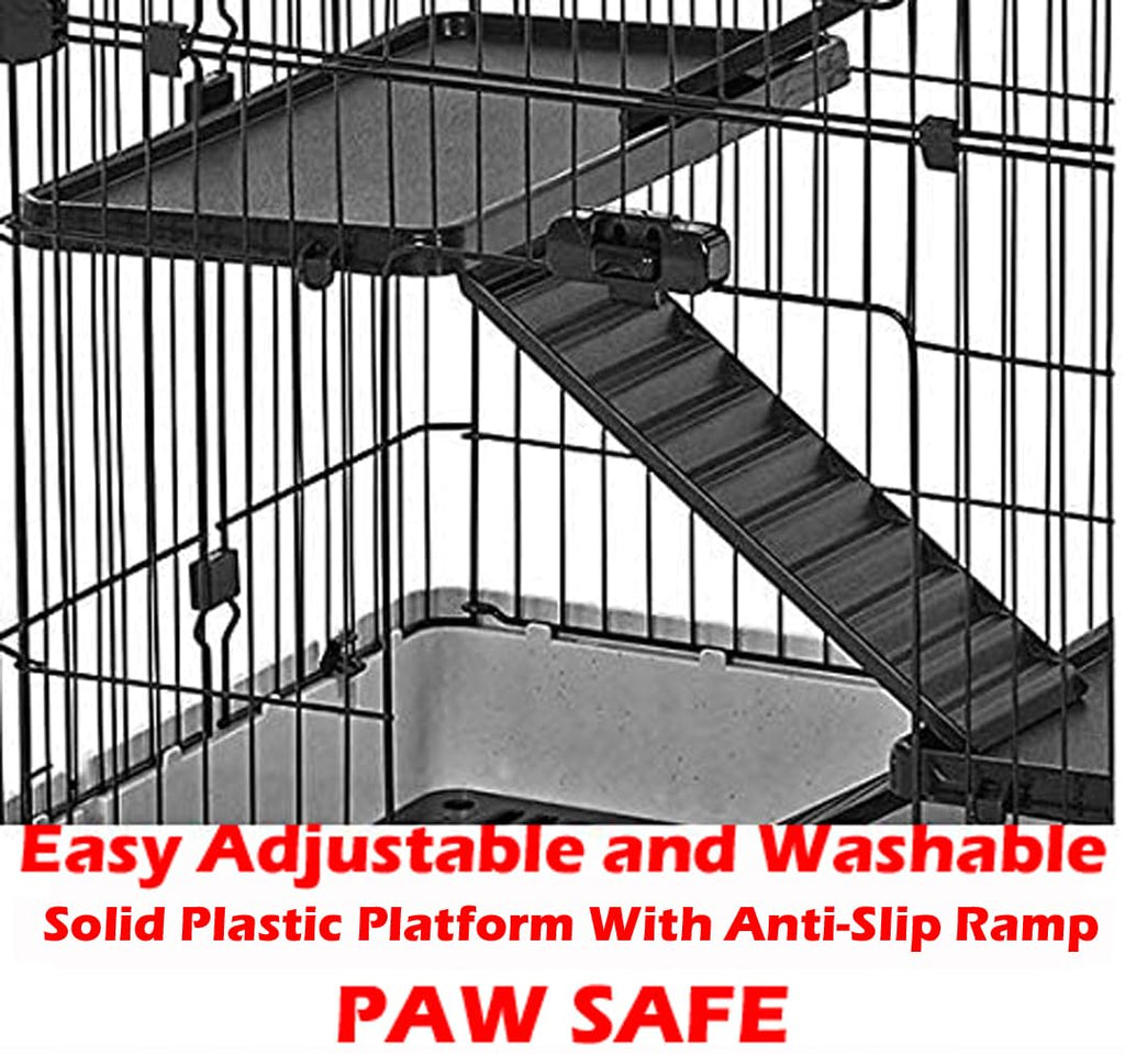 2-Level Rabbit Hutch Guinea Pigs Cage J50626
