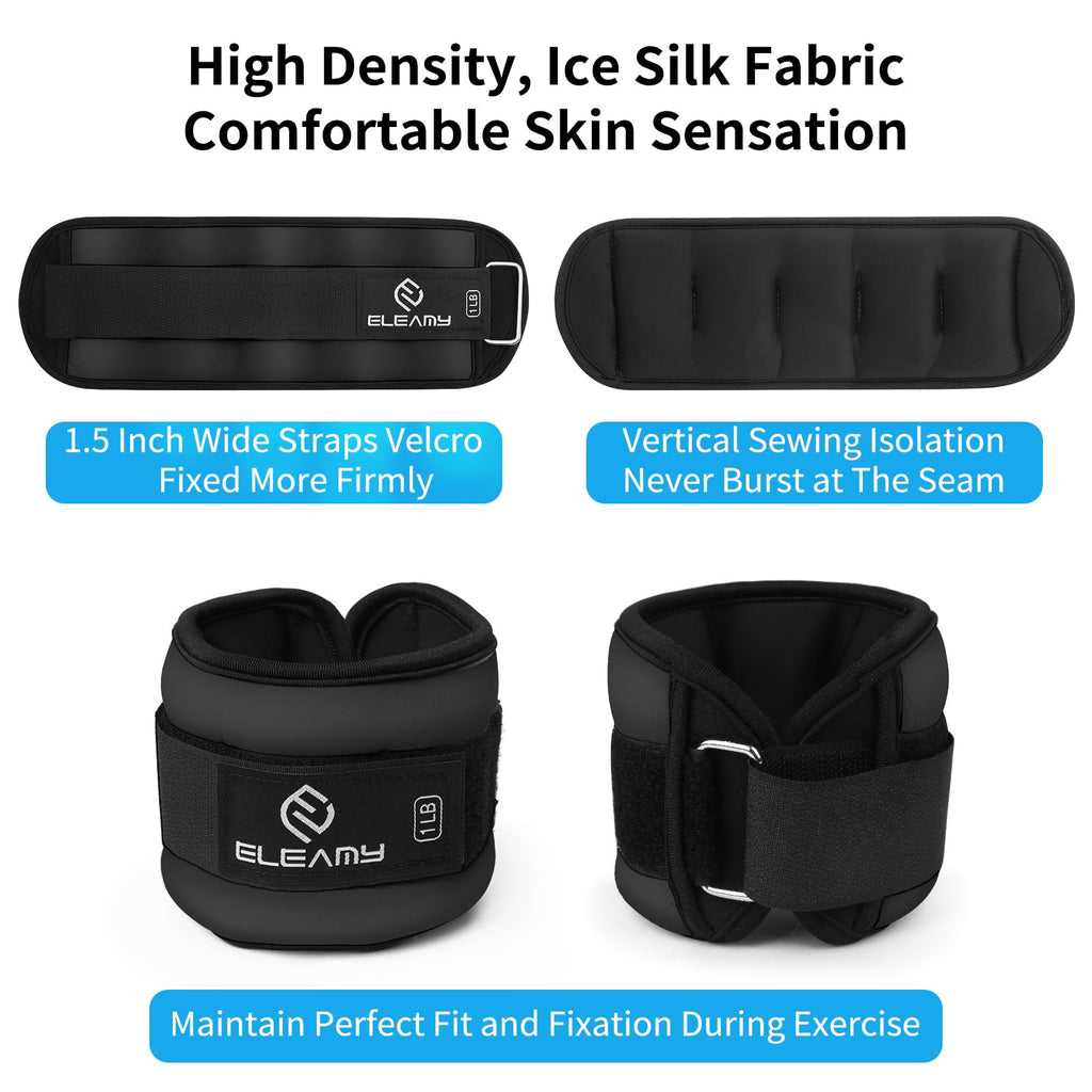 4 lbs Ankle Weights and Wrist Weights Set A6719