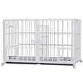 42" Heavy Duty Metal Dog Crate with Divider T7167