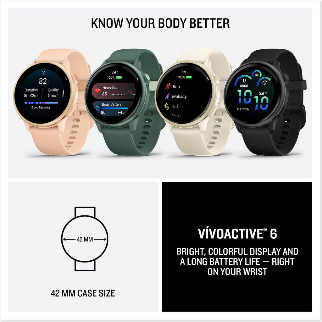 Health & Fitness GPS Smartwatch 42mm Slate M27357