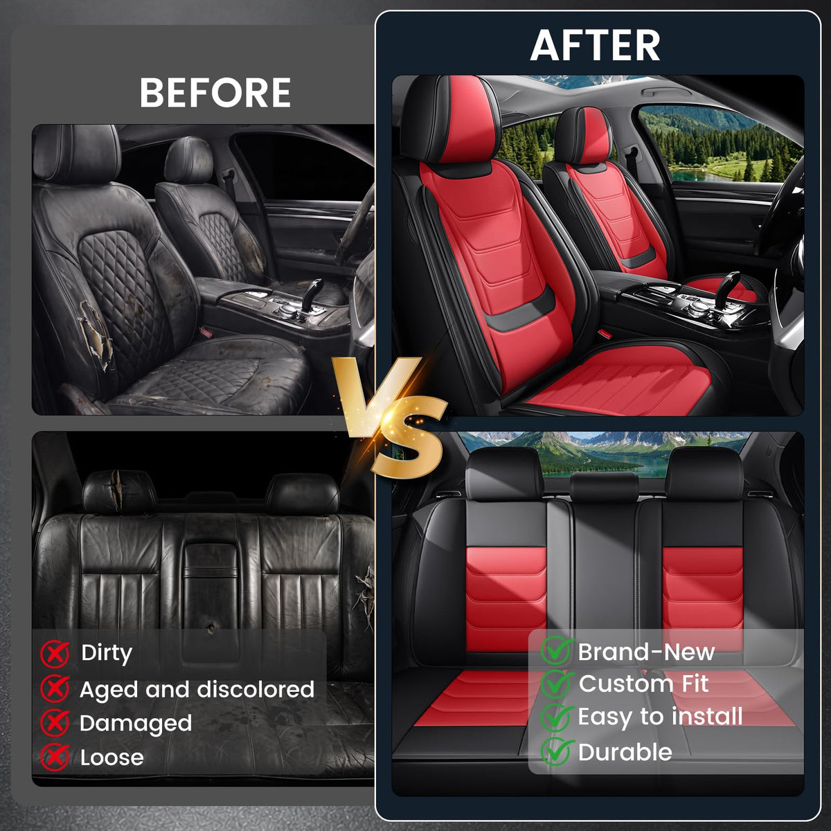 Car Seat Covers Full Set W667905