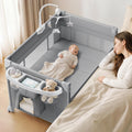 4 in 1 Grey Baby Bassinet Y896217