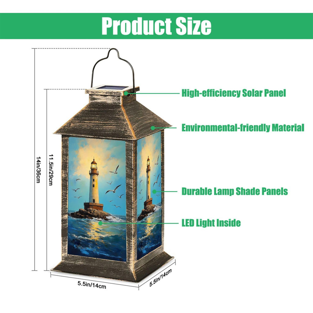 Waterproof Solar Powered Hanging Lantern S799809