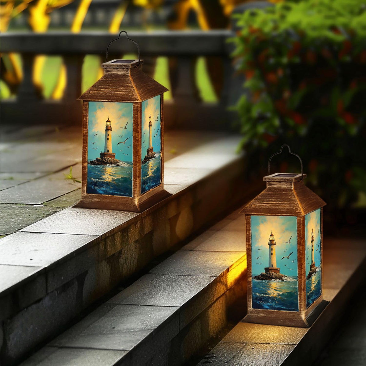 Waterproof Solar Powered Hanging Lantern S799809